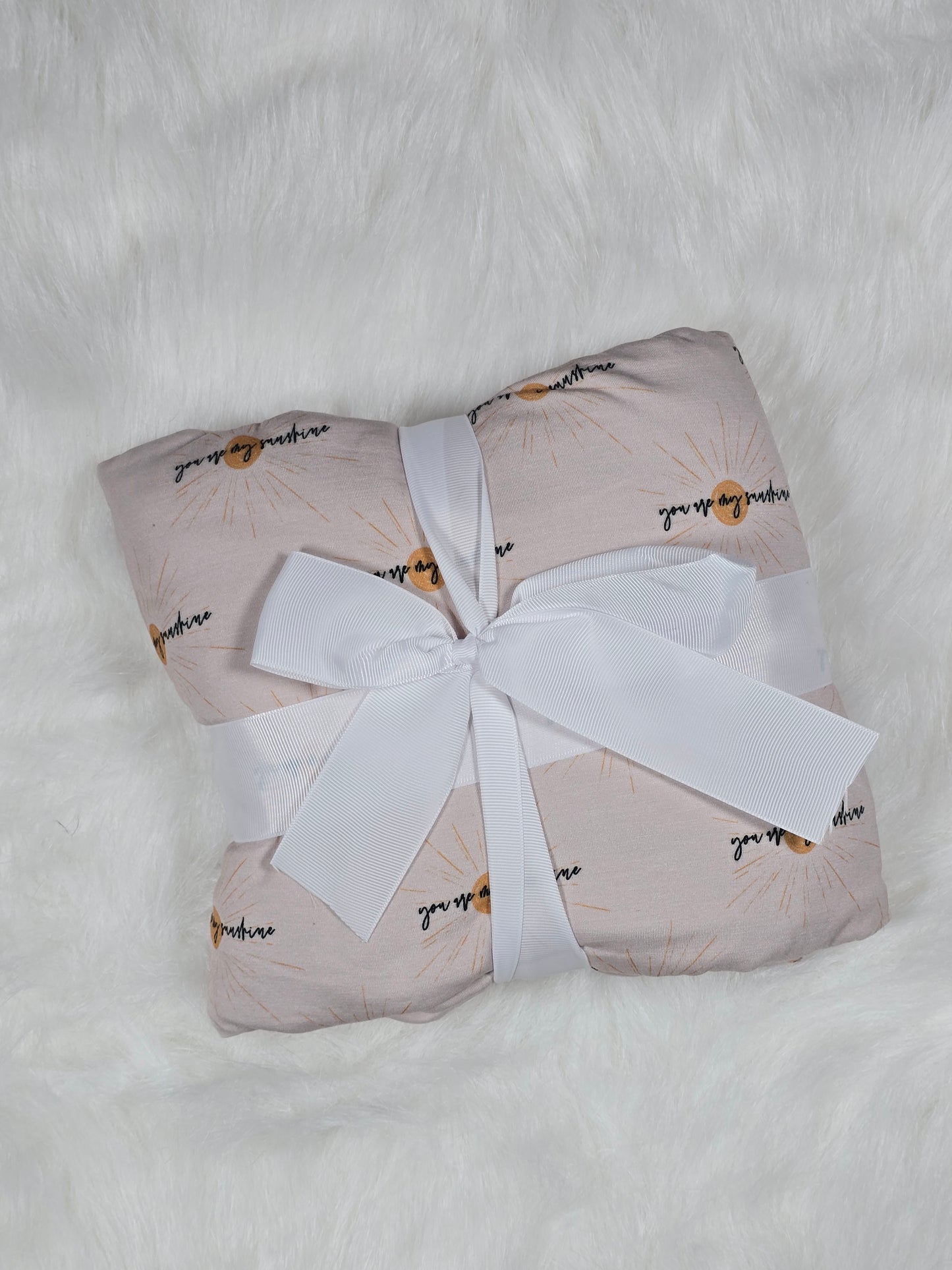 My Sunshine Bamboo Blanket