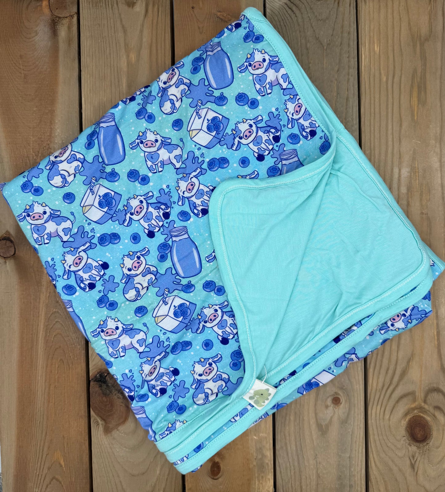 Blue MOOn Bamboo Blanket