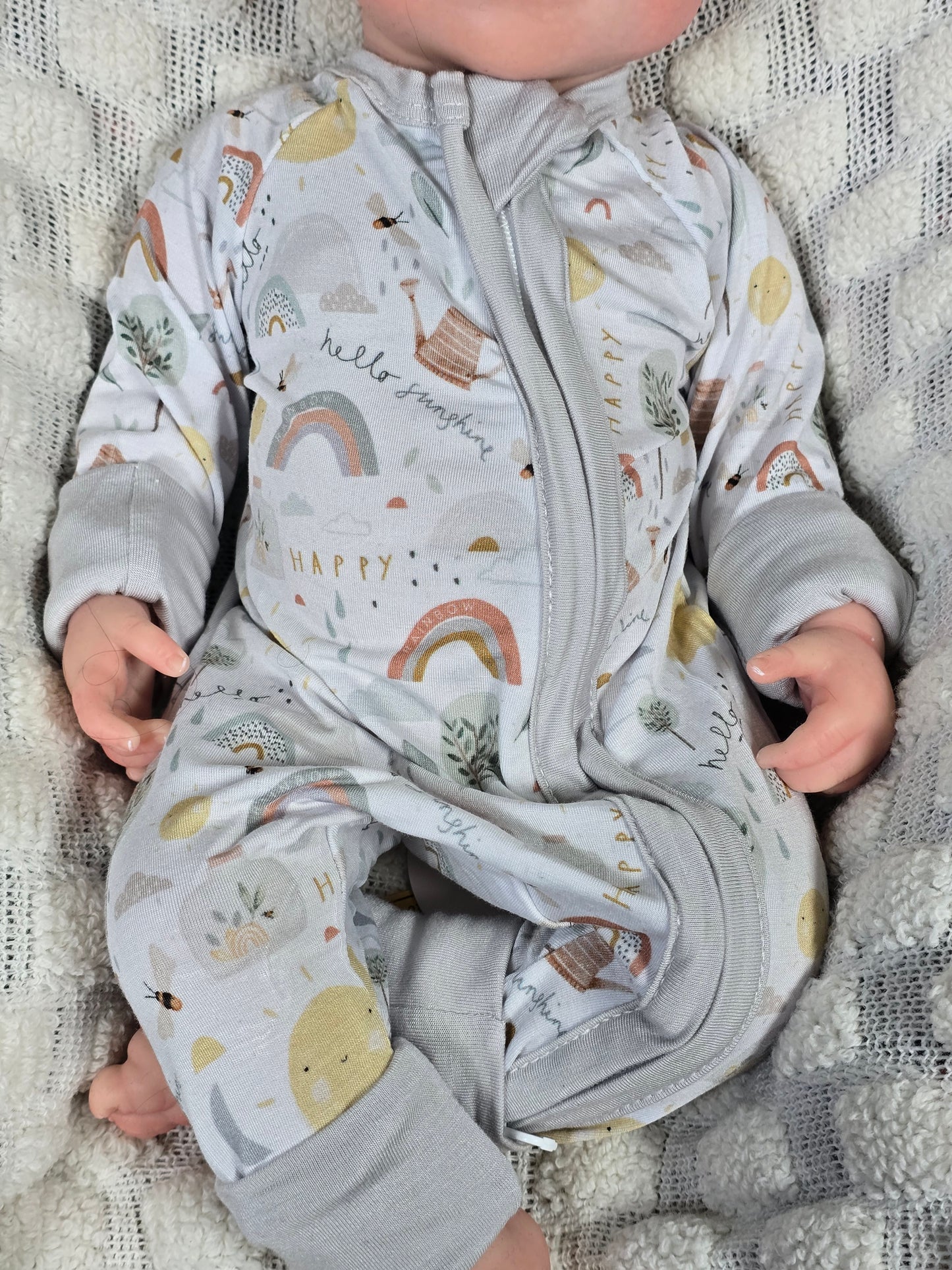 Hello Sunshine zippie