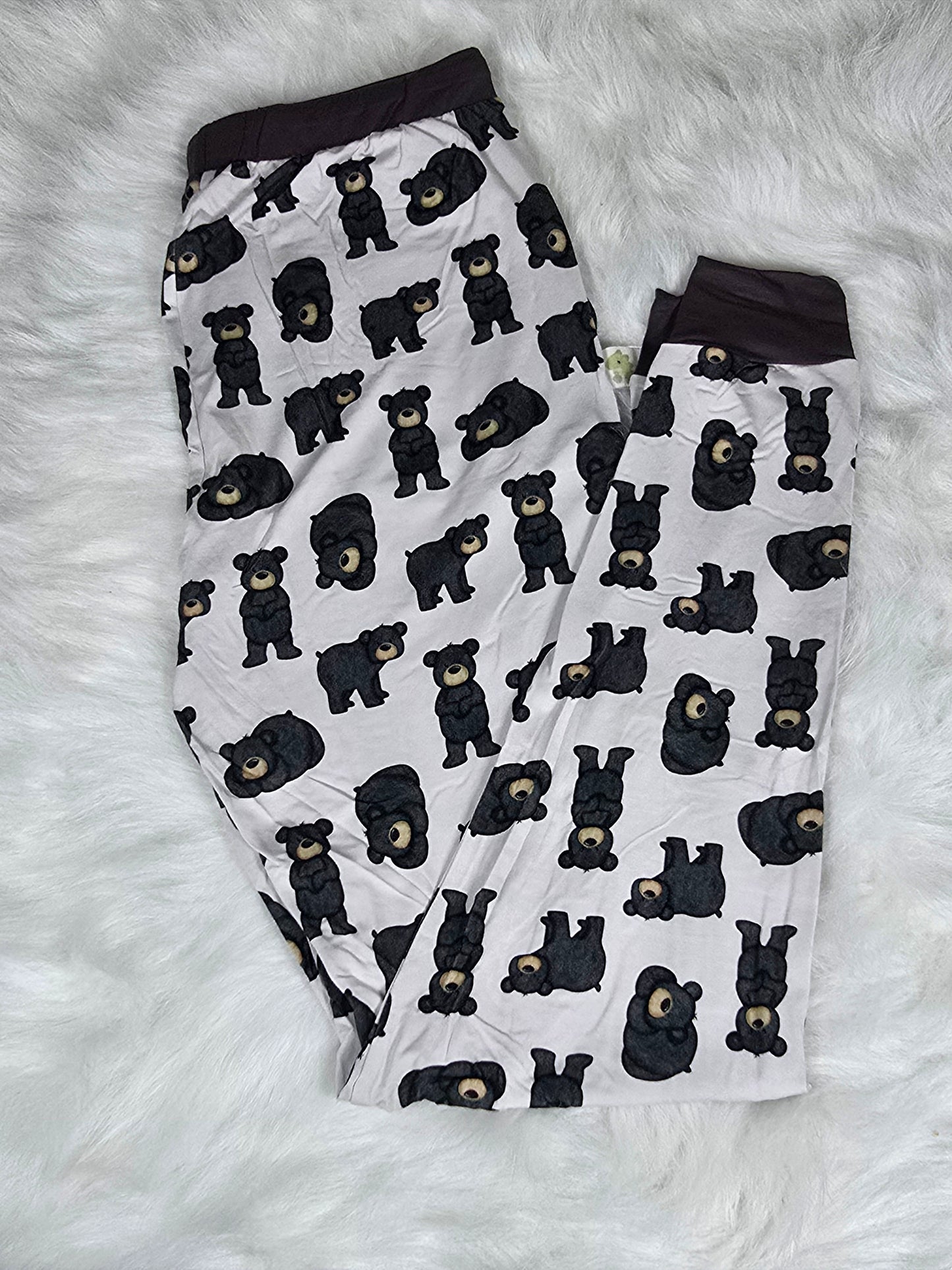 Black Bear Adult Lounge Pants
