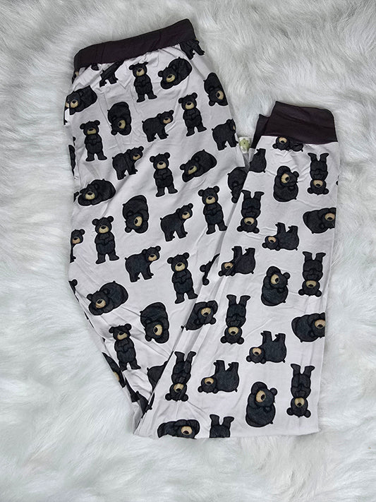 Black Bear Adult Lounge Pants