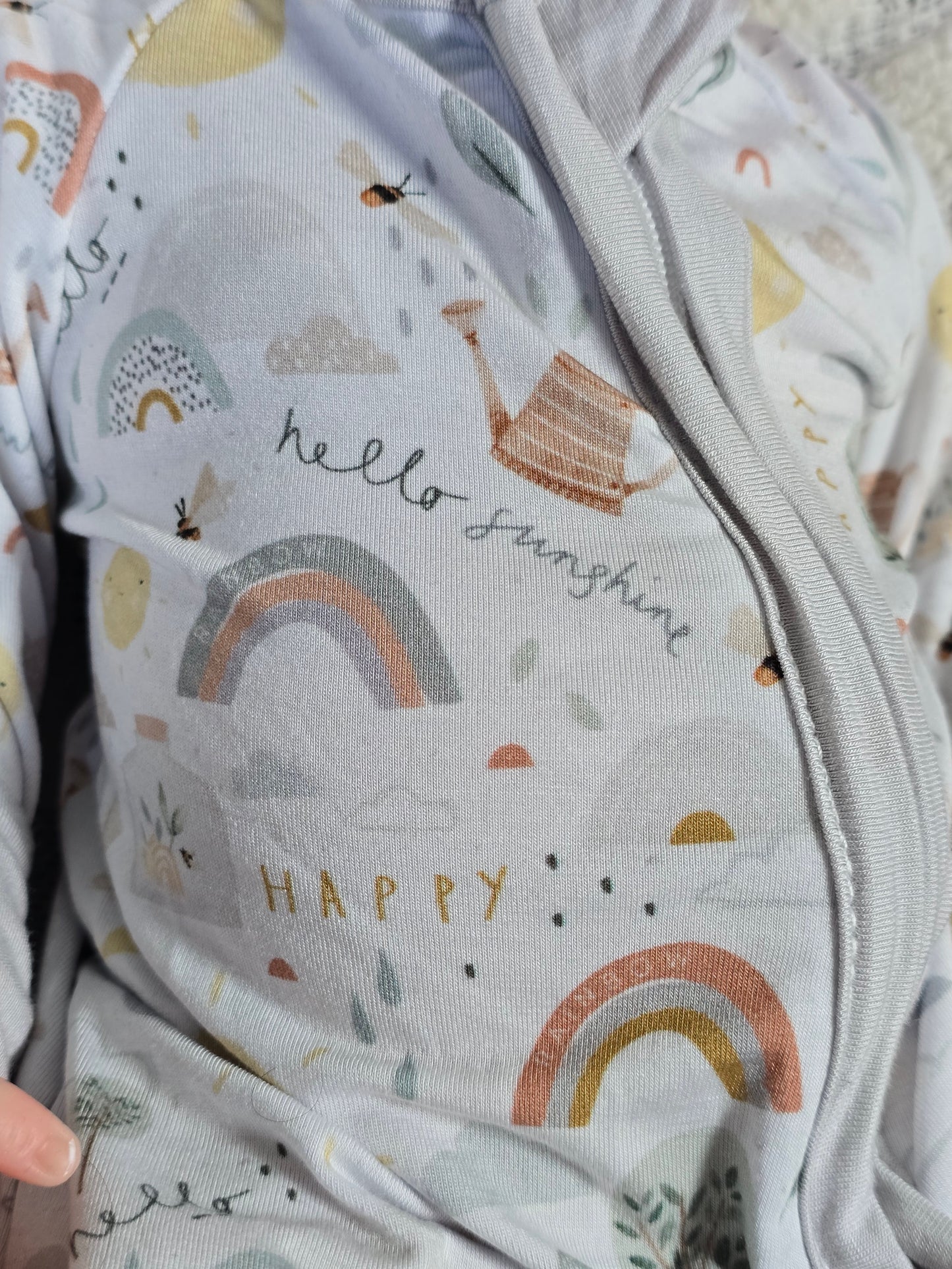 Hello Sunshine zippie