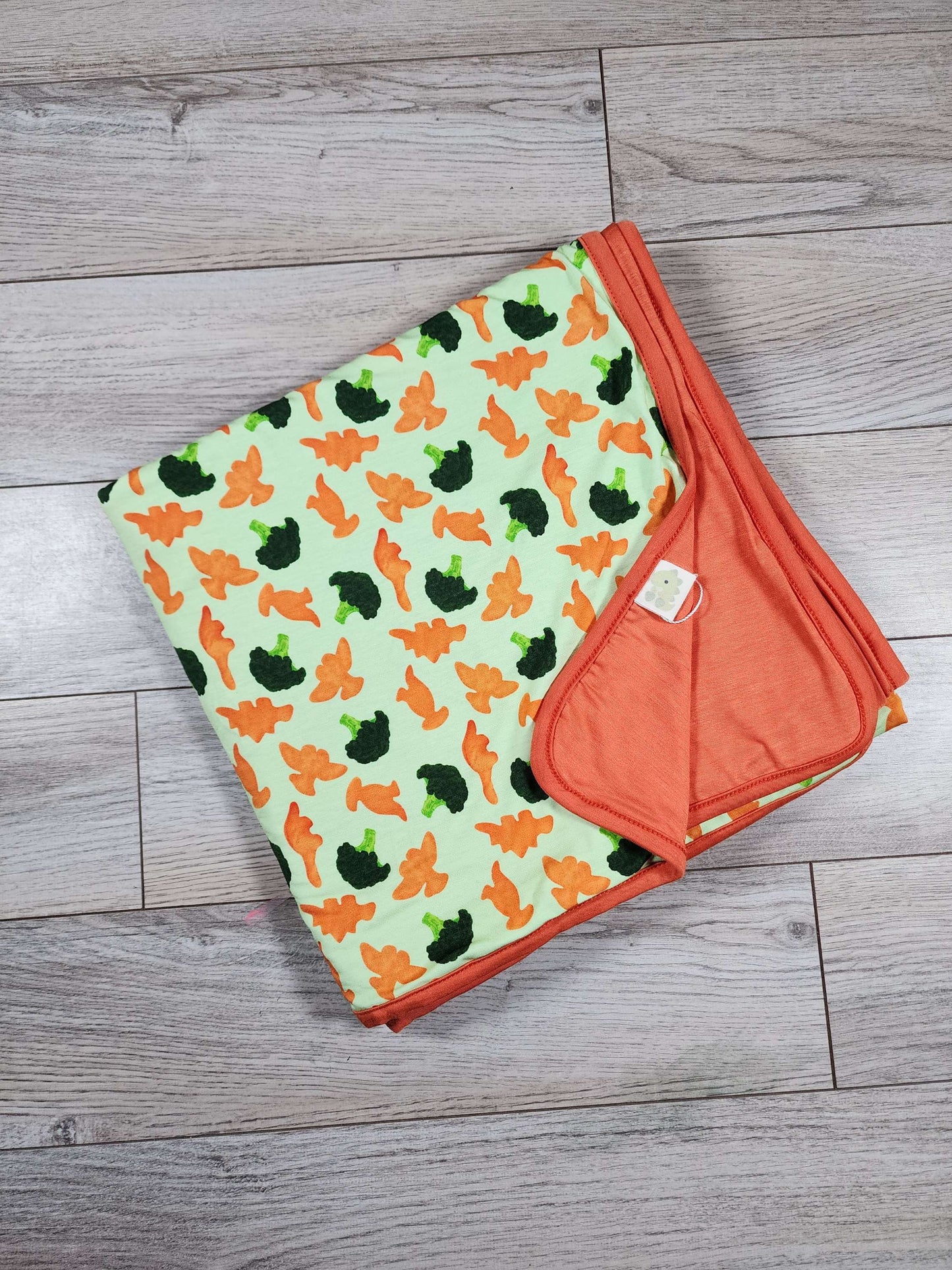 Dino Nugs Bamboo Blanket