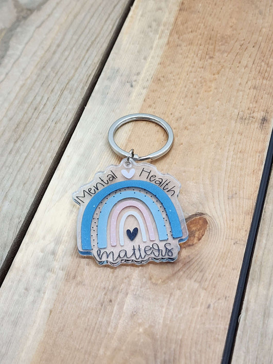 Mental Health Matters Keychain