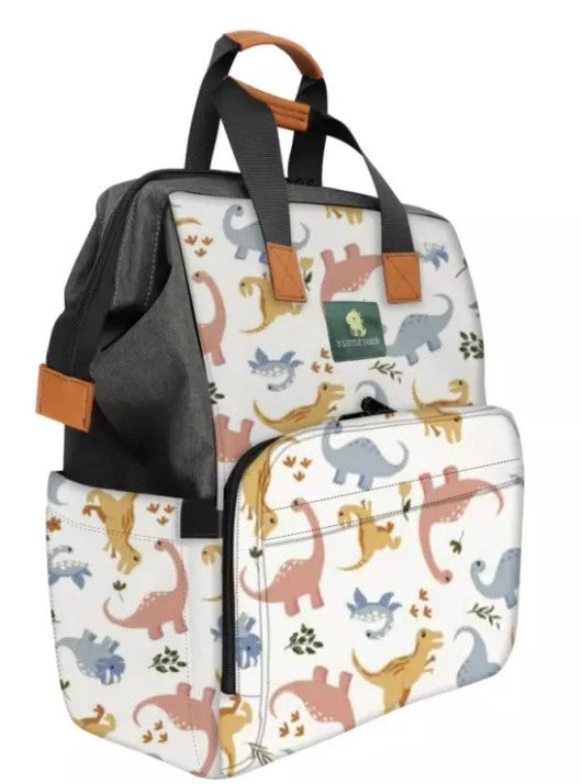 thumbnail image 2 of Dinosaur Diaper Bag Multi-Function Diaper Backpack/Diaper Bag  Model 1688 6405877 2 of 11