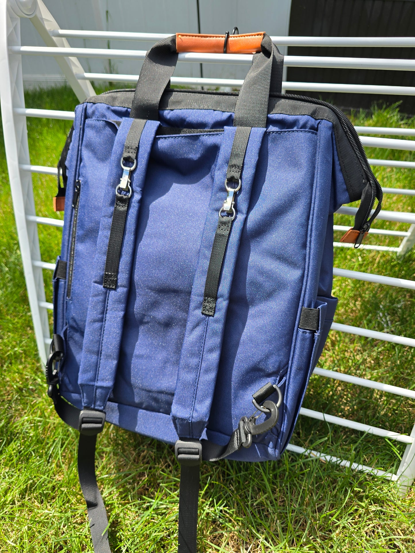 Blue Diaper Backpack