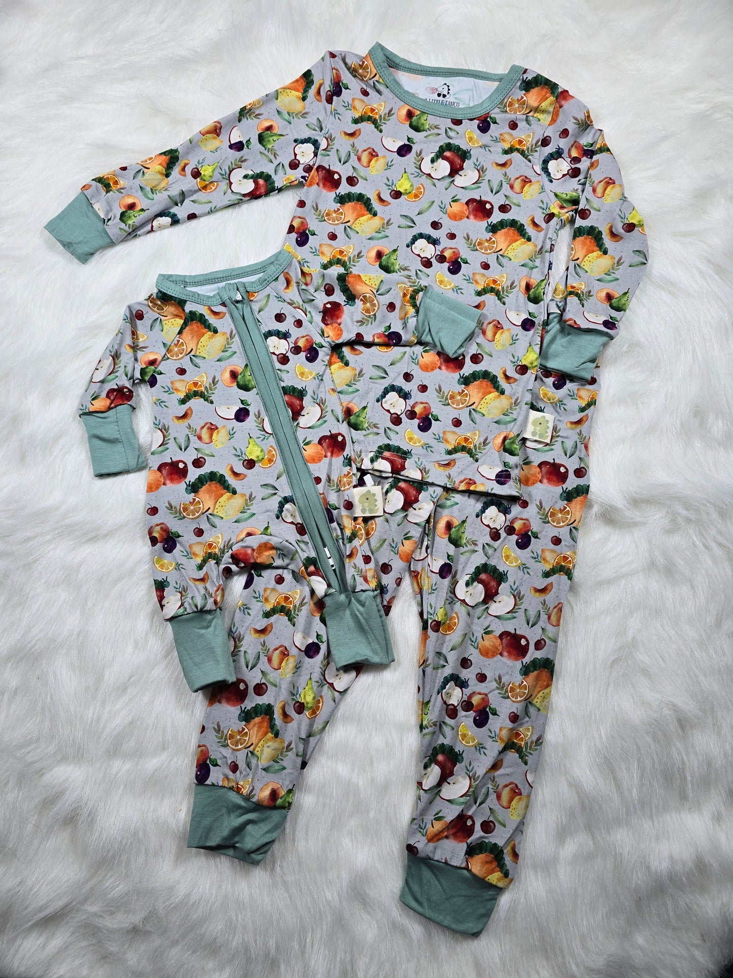 Hungry Caterpillar Bamboo Pajamas