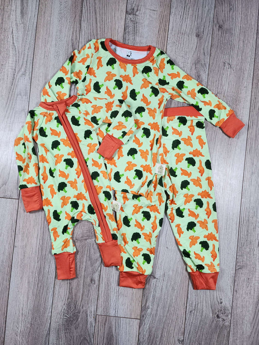 Dino Nugs Bamboo Pajamas
