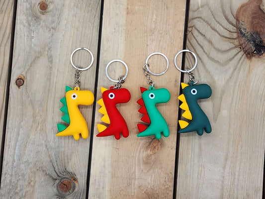 Dino keychain