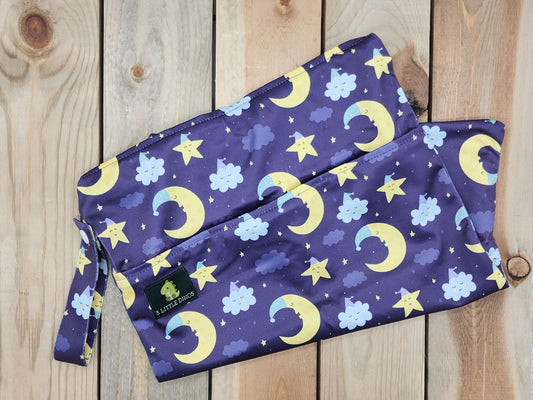 Stars and Moons Wet Bag